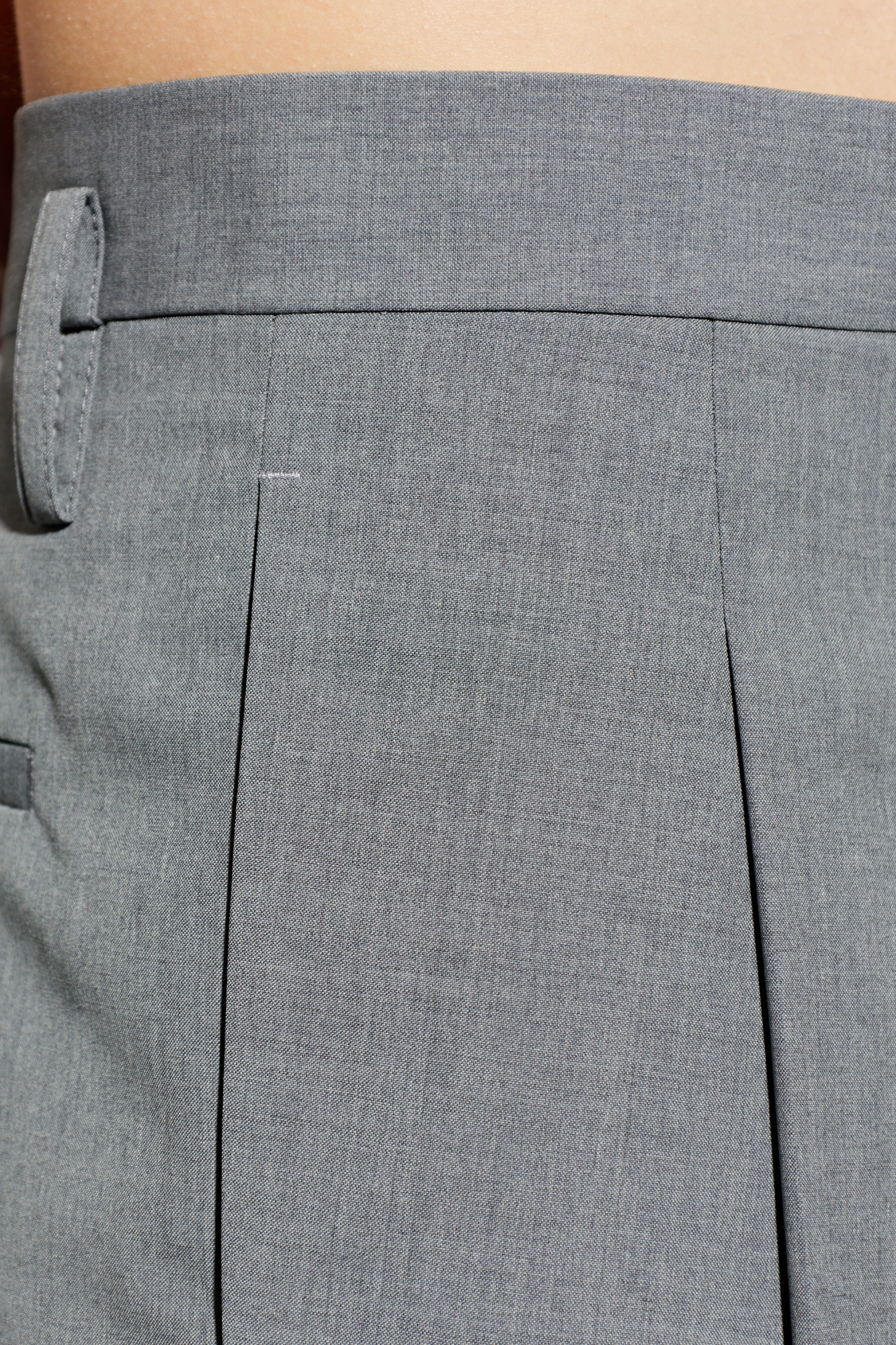 Grey Wool pleated trousers JIL SANDER - Vitkac GB